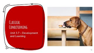 U3.7 - Classical Conditioning