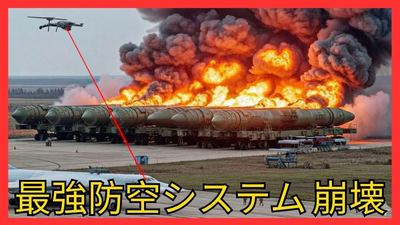【世紀の強奪作戦】ウクライナのドローンが露核爆撃機Tu-160Mを粉砕！ロシア冬季戦略を壊滅させた驚愕の手口とは？