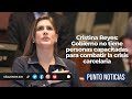 Cristina Reyes | Gobierno no tiene personas capacitadas para combatir la crisis carcelaria