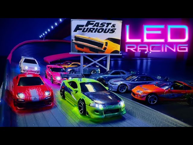 Custom Fast and Furious Hotwheels Diecast Race