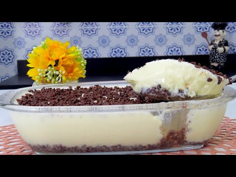 Vídeo: Como Fazer Uma Sobremesa De Pinho Com Flocos De Chocolate