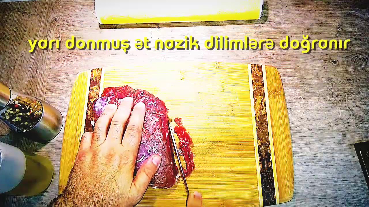 Iskender Kebab Preparing l Искендер Кебаб Заготовка l İskəndər kabab ...