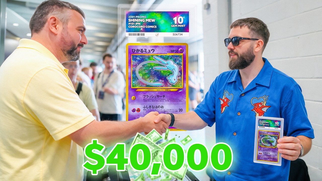 Buying and Selling Pokémon Card Grails! | Vendor POV