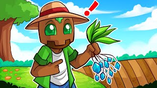 MINECRAFT pero PUEDES CULTIVAR DIAMANTE! 💎😱 MINECRAFT ALEATORIO