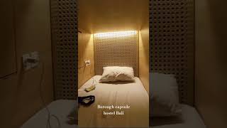 Borough capsule hostel, Bali #travel #tour #staycation #bali #hostel #travelvlog