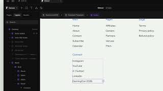 Why does a Page created in Framer not show up on the live website