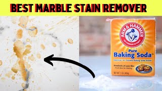 3 easy steps to remove all type of stains from marble and granite floor