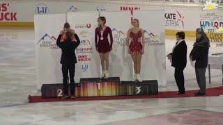 Yulia Lipnitskaya 2016 Cup Of Tyrol 1st Place