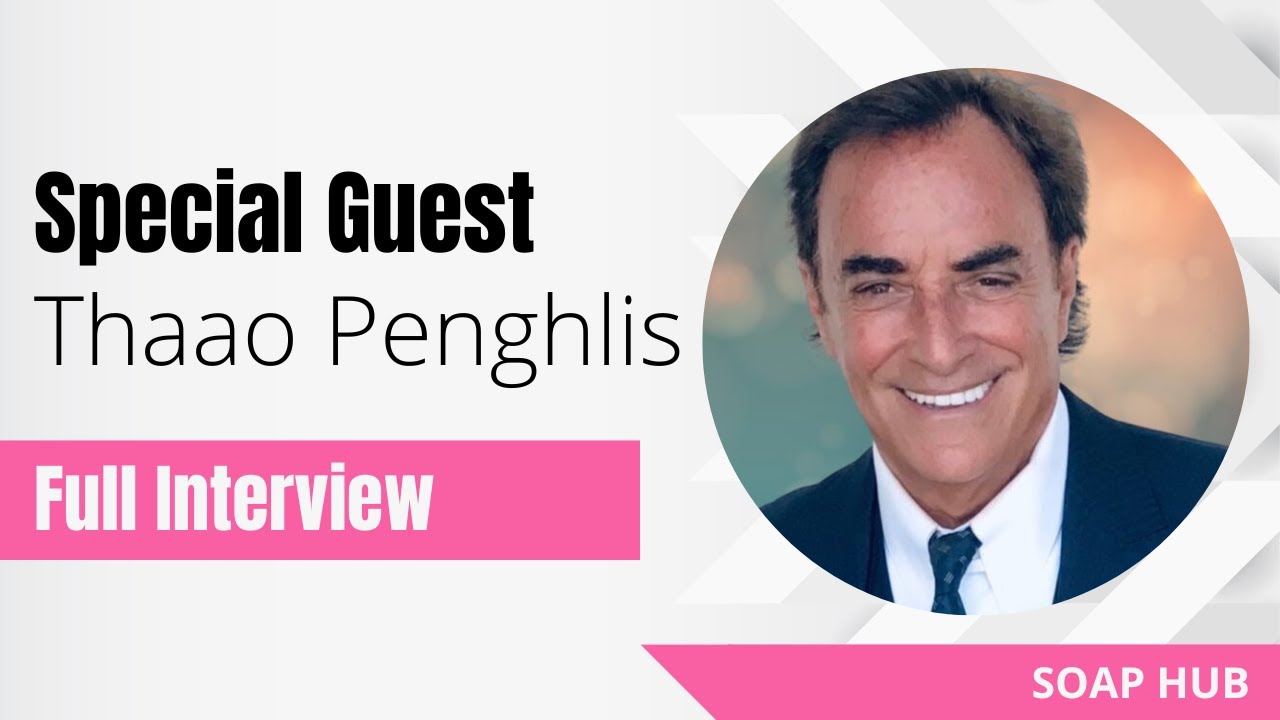 Thaao Penghlis Joins Soap Hub for a Fireside Chat YouTube