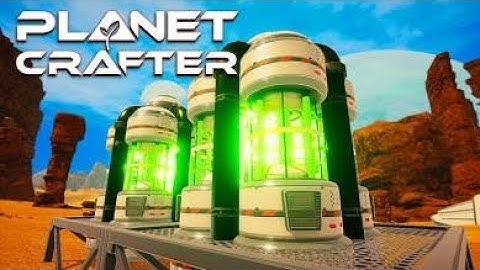 NUCLEAR POWER On MARS!? -Planet Crafter 
