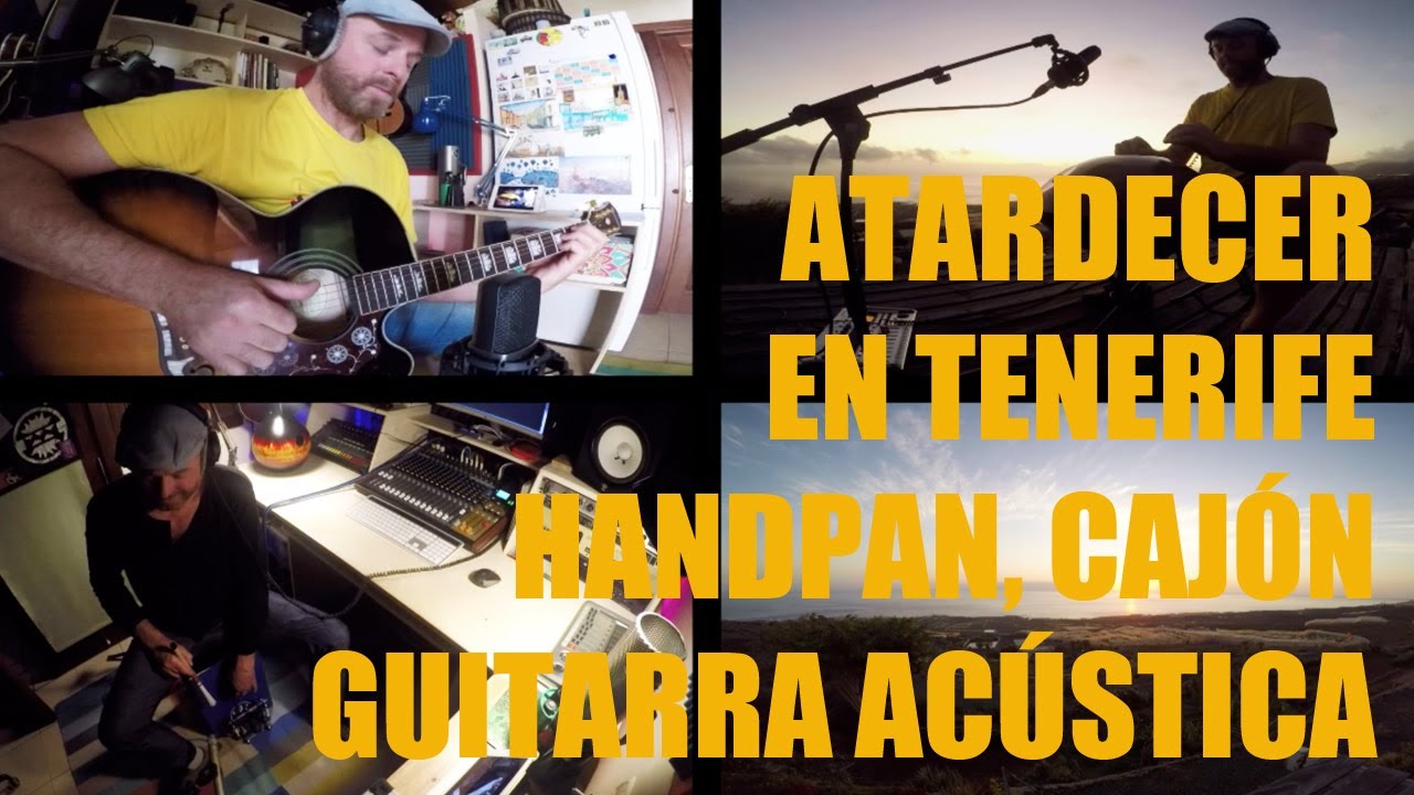 'Atardecer' by Chris De Juan / Handpan, Cajón & Acoustic Guitar