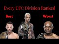 Ranking every UFC Division (Tier List)