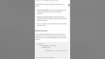 Sharing Logic and Keep Ui Native Part 5   Sharing more logic adding more multiplatform dependencies