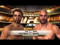 UFC Undisputed 2010 Gameplay Josh Koscheck vs James Wilks