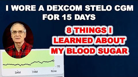 I Wore a Dexcom Stelo CGM 15 days. Here are 8 things I learned about my blood sugar.
