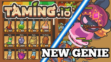 Taming.io - NEW GENIE PET and MERCHANT MAUVE - NEW UPDATE