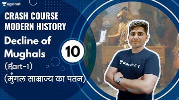 07:00 PM - JRF 2021 | Modern History by Shiv Meena | Decline of Mughals (Fall of the Mughal Empire)