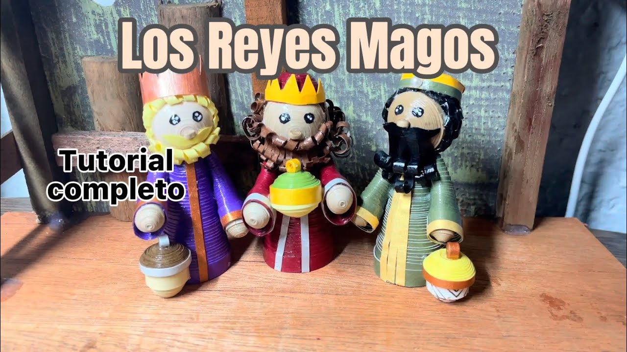 Nacimiento de filigrana 3D Parte #4 - Los Reyes Magos