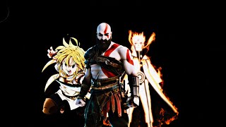 S L O W E D R E V E R B Rap Do Kratos Meliodas E Naruto O Poder Da Minha Ira 7 Minutoz