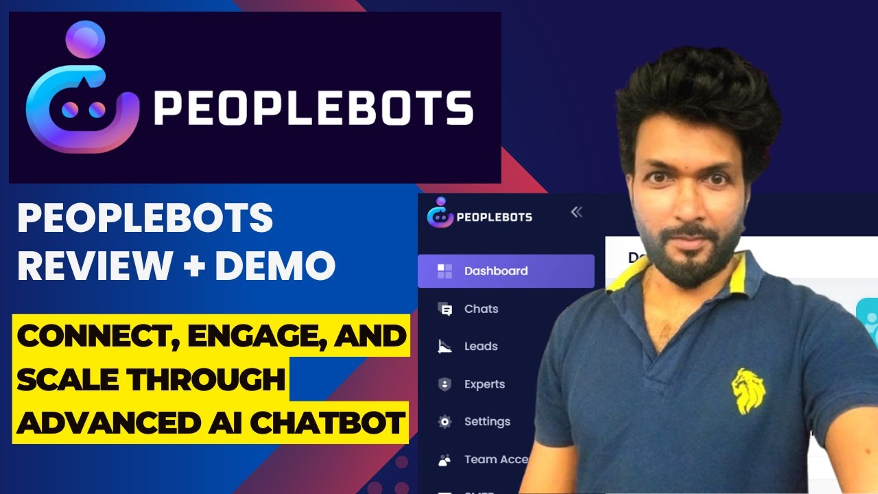 PeopleBots Review – Deploy AI-powered bots that handle lead generation to 24/7 customer support!