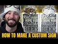 How To Build A DIY Custom CNC Metal Sign