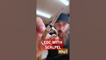 Why choose a EDC knife with a Scalpel blade? #shorts #edc #edcknife