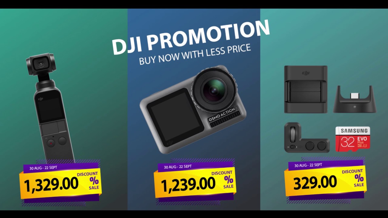 Great DJI Osmo Series Promotion - alGadgets Dubai - UAE - Oman