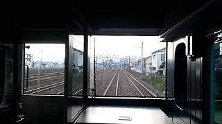 【福北ゆたか線・鹿児島本線前面展望・817系・普通（ワンマン）】戸畑〜九州工大前〜西小倉〜小倉クモハ817-2003普通（小倉までワンマン運転）門司港行