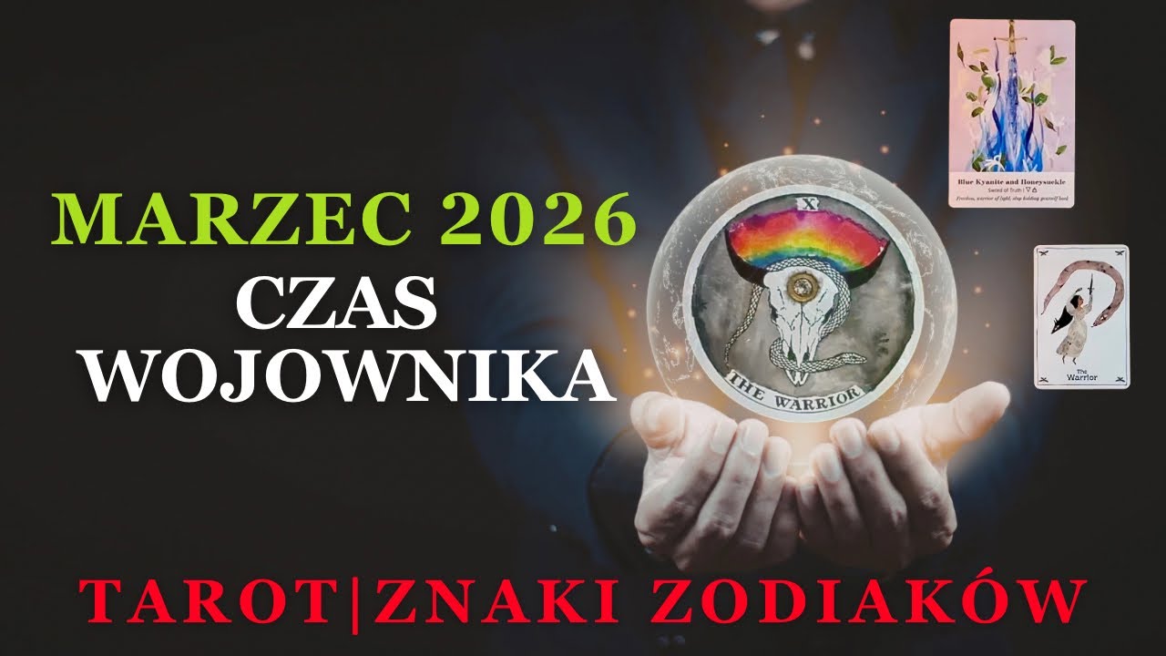MARZEC 2026 🥷Koniec bycia OFIARĄ. Twoje Przebudzenie Wojownika🔮#TAROT 