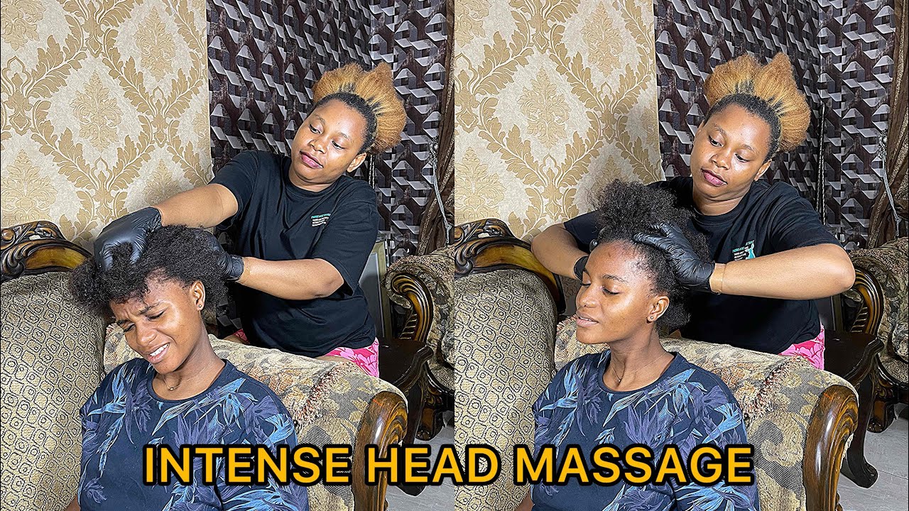 Asmr full Head Scalp Scratch Massage, Neck & Shoulder Massage for Sleep & Relaxation