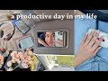 day in my life (aka getting myself out of a funk) | nail appt, buying flowers, reading, gym