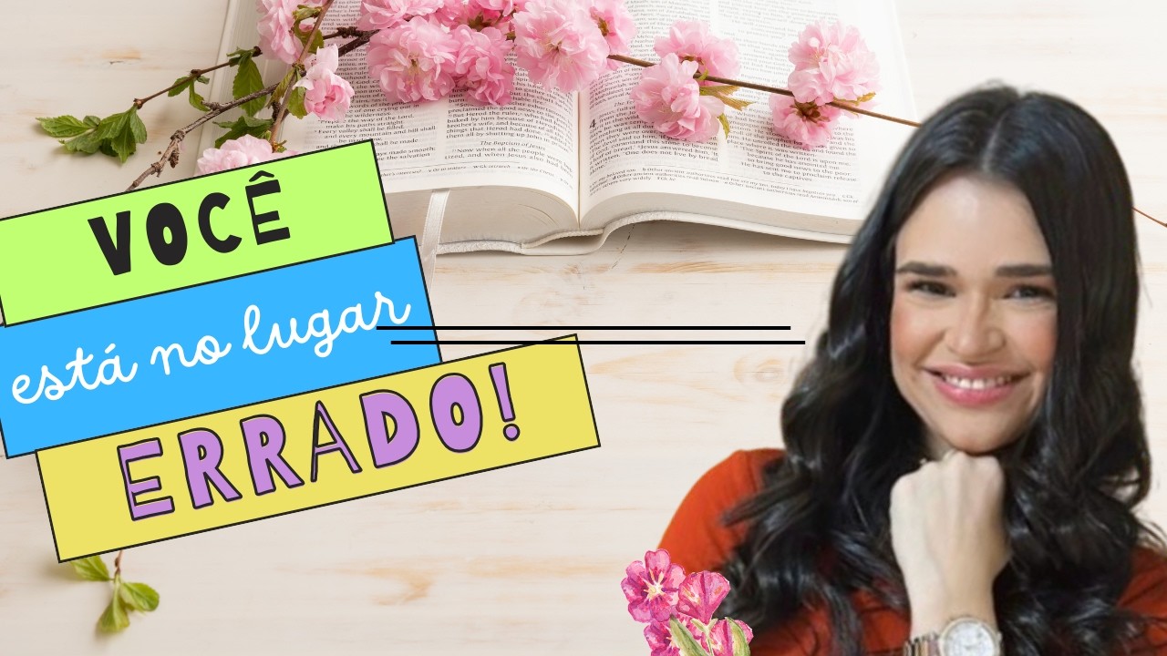 FILHA, SEU PROPÓSITO NÃO SE CUMPRE NESSE LUGAR.|Pra. Nytheska Alves