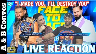 Roman Reigns Comes face-to-face with Seth Rollins - LIVE REACTION | Smackdown 1/14/22