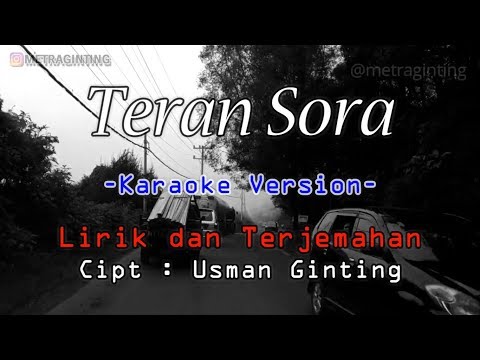 Karaoke Lagu Karo | Teran Sora | Usman Ginting