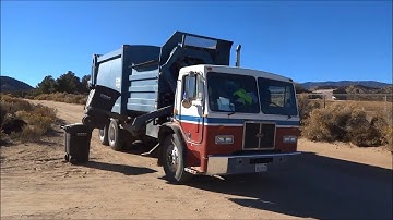 1991 Ex-L.A. Heil Curve Shell 7000 ASL Garbage Truck (Part 1)