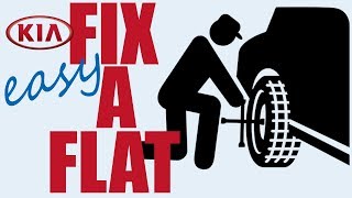 Fix a Flat Tire in 5 Min! | KIA Tire Mobility Kit | Miami Lakes, FL