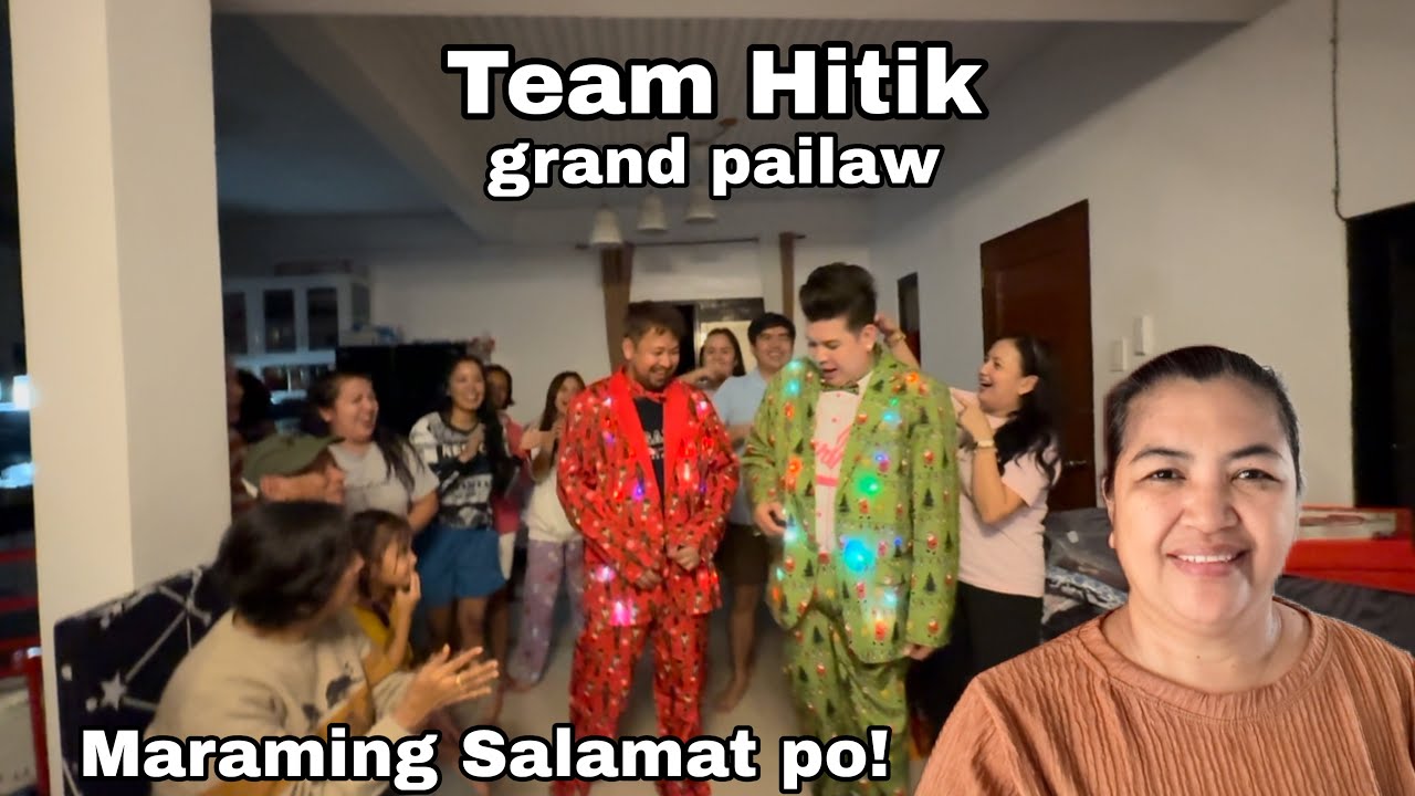 Hindi magkamayaw sa saya ang Team Hitik