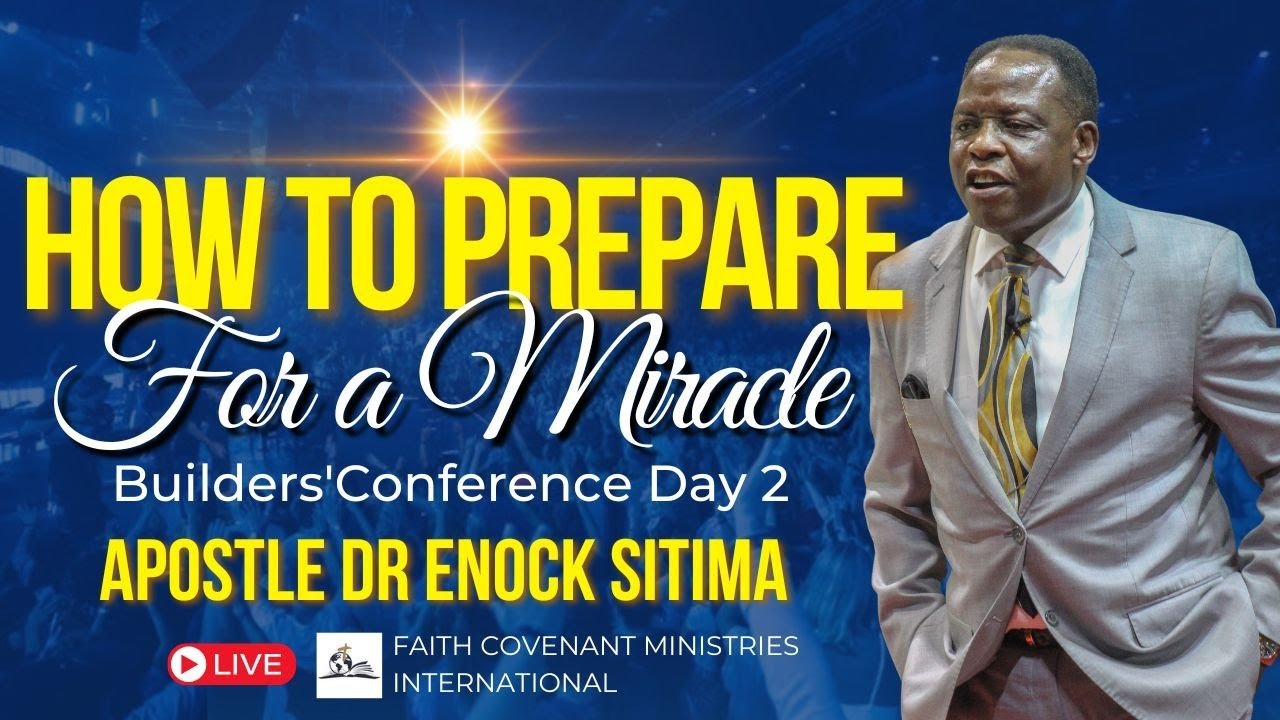HOW TO PREPARE FOR A MIRACLE