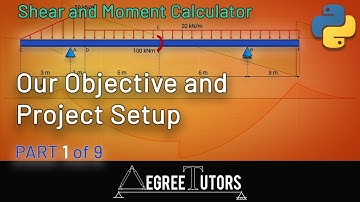 [1/9] Shear Force & Bending Moment Diagram Calculator - Project Setup