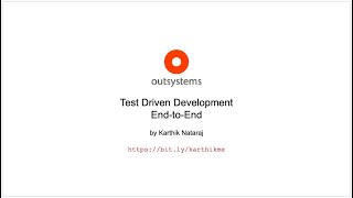 Part 2 - Test Driven Development in OutSystems - Create Core Service Module