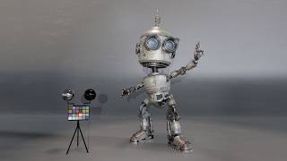 750piece fully rigged Robot character