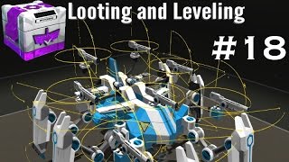 Robocraft | Part 18 | Leveling and Looting | Flyer-Walker Hybrid! | Robocraft Gameplay