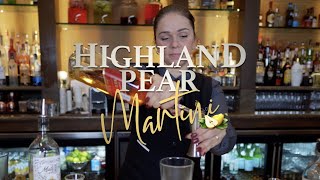 Highland Pear Martini only at Brasão!