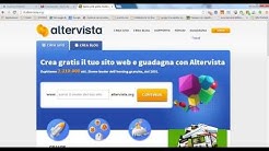 AlterVista - Crea la tua Chat personale con AlterPages 