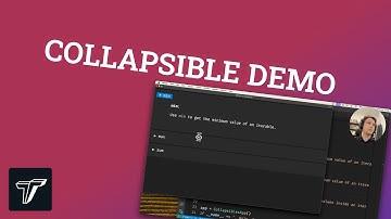 Demo of the Collapsible widget in Textual