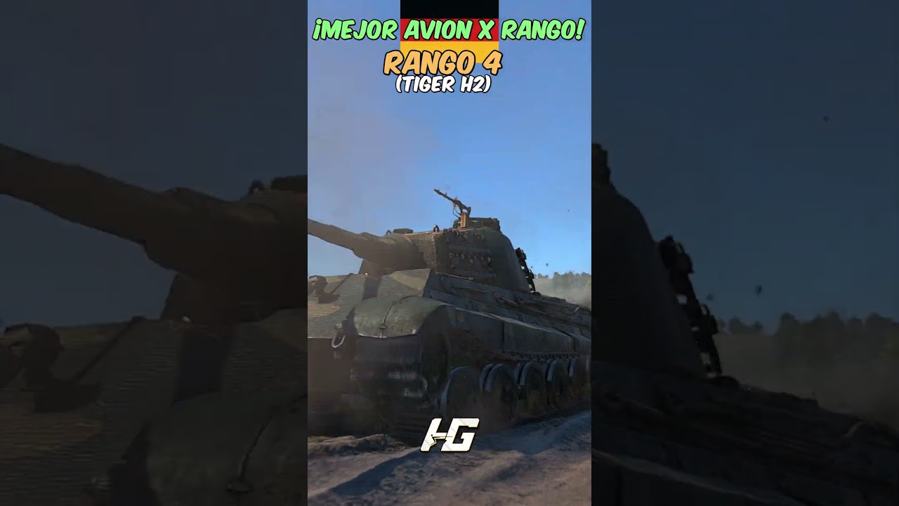 ✅ &iexcl;Mejor Tanque por RANGO en Alemania! - War Thunder 🔴