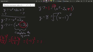 9.4 Part 2 Solving Quadratic Equations by Completing the Square (Video 2 of 2)