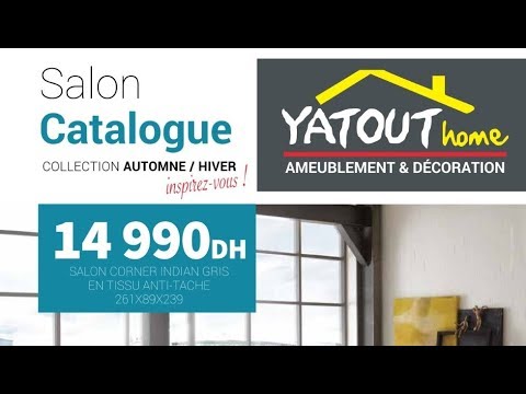 Catalogue Yatout Home Spéciale Salon Collection Automne Hiver