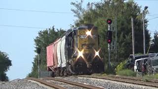 LHF CSX GP40-2 6100 Leads Local M771-21 on 9/21/20