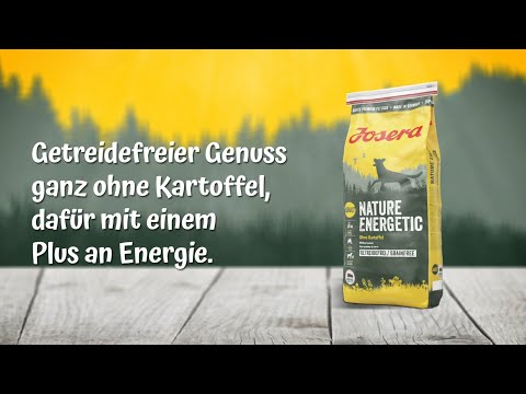 JOSERA NATURE ENERGETIC - Getreidefreie Rezeptur ganz ohne Kartoffel, mit einem Plus an Energie